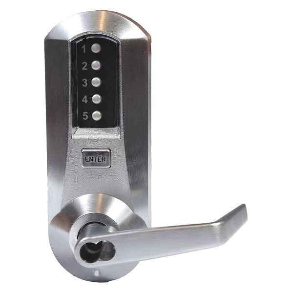 Push Button Lock, Entry, Key Override