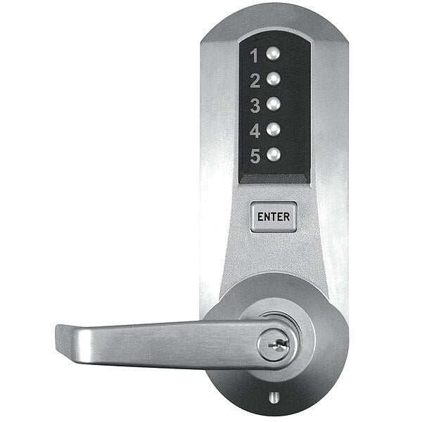 Push Button Lock, Entry, Key Override