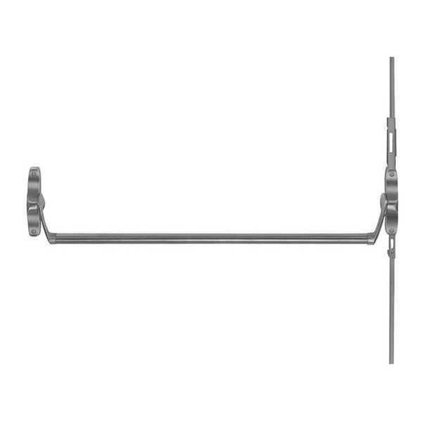 ConcealdVerticalRodExitDevic, SatinChrome