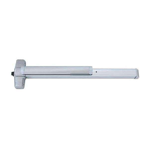 Rim Exit Device, Stainless Steel, 48 in. W