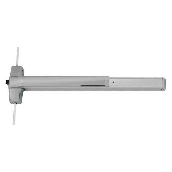 Surface Vertical Rod, Satin Chrome