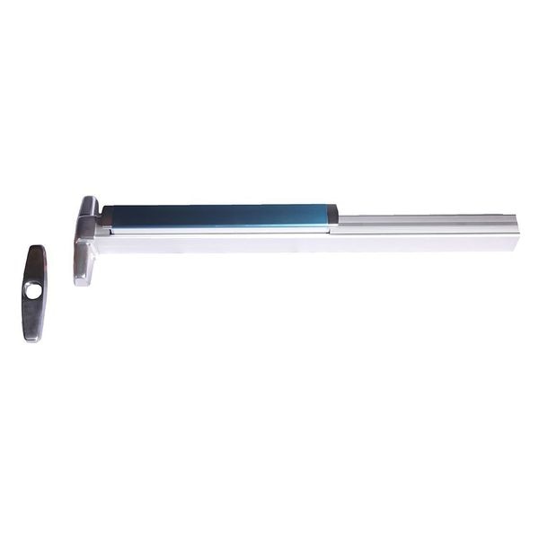 Rim Exit Device, Satin Chrome, 48 in. W