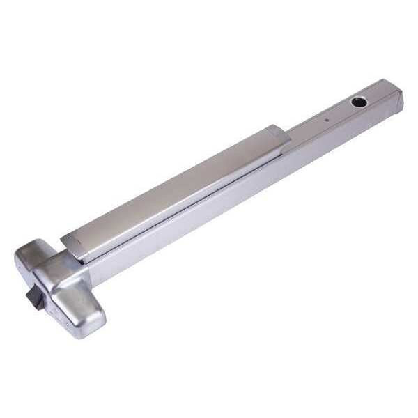 Delay Exit Rim Device, Satin Chrome, 98