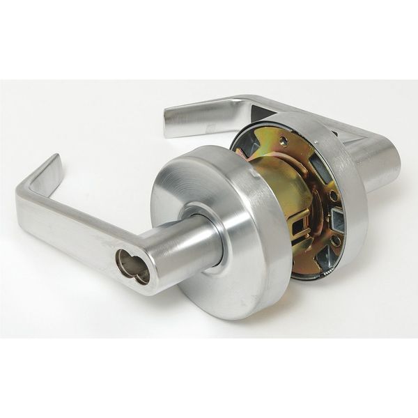 Lever Lockset, Mechanical, Entrance, Grd. 2