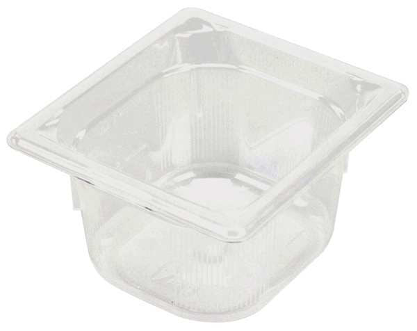 Pan 1/6 Size 4 In Deep Plastic