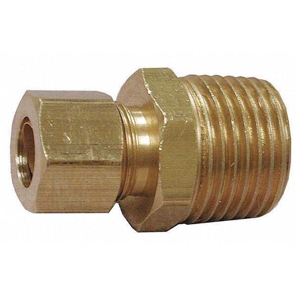 Brass Lead Free Connector, Compression x Male Connector
