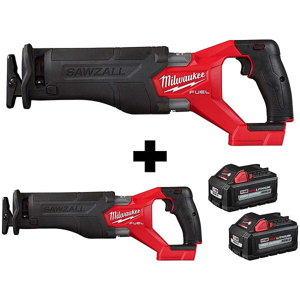 M18 SAWZALLS(2), 2PK M18 6.0 Battery