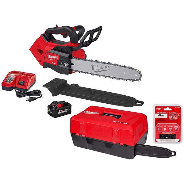 Chainsaw, Case and Chain, Battery Powered