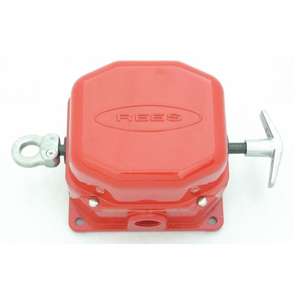 Cable Operatd Swtch, 10 lb. Trip Frce, Red