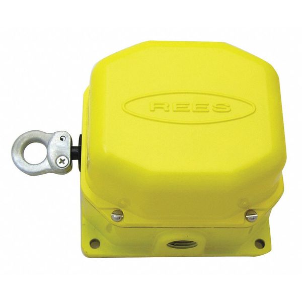 Auto Reset Cable Switch, Yellow