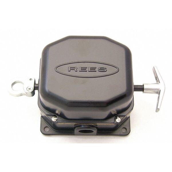 Cable Operatd Swtch, 15 lb. Trip Frce, Blk