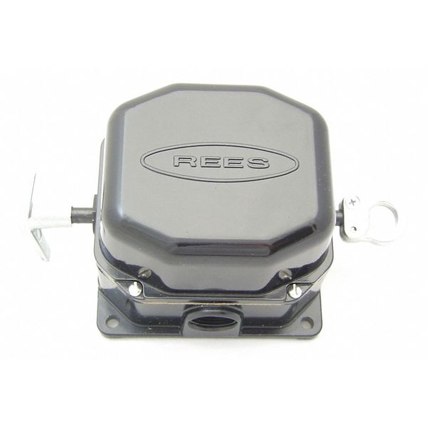Cble Operated Swtch, 15 lb. Trip Frce, Blk