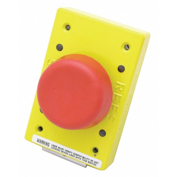 Mushroom Plunger w/Latch, Red, 2-1/4