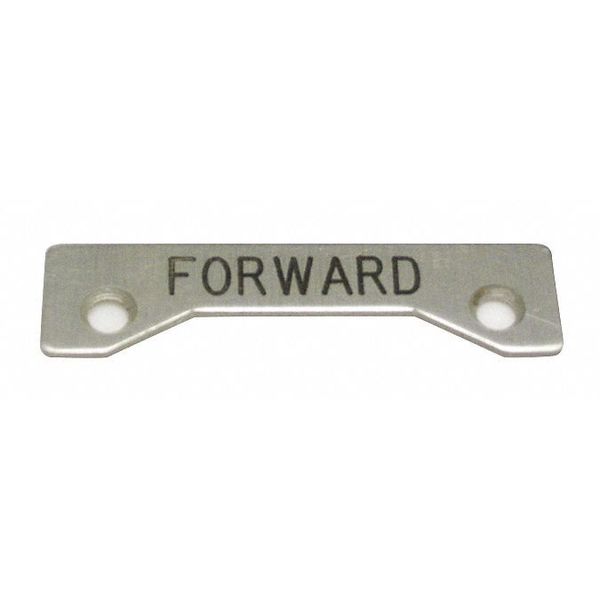 Standard Legend Plate, Forward