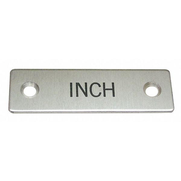 Standard Legend Plate, Inch