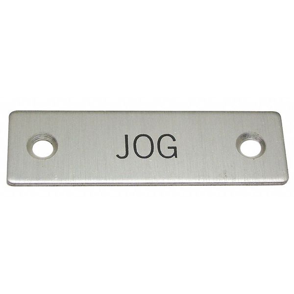 Standard Legend Plate, Jog