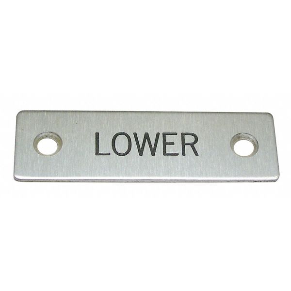 Standard Legend Plate, Lower