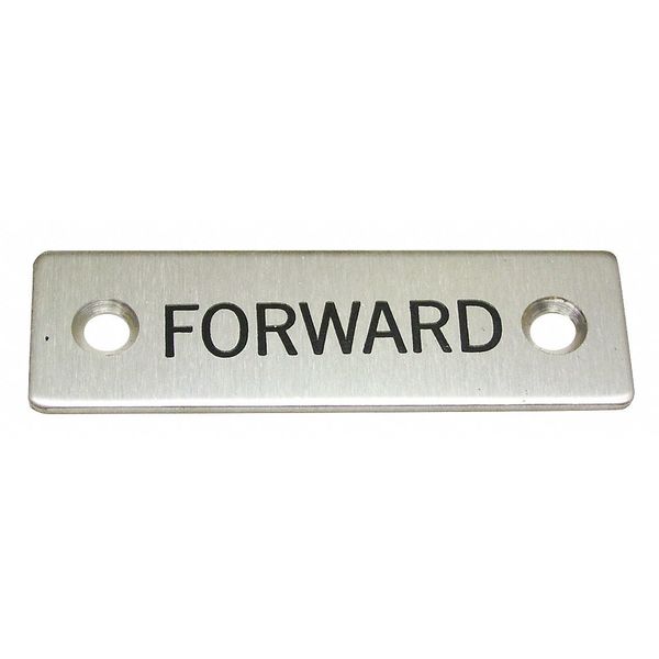 Standard Legend Plate, Forward