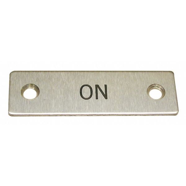 Standard Legend Plate, On