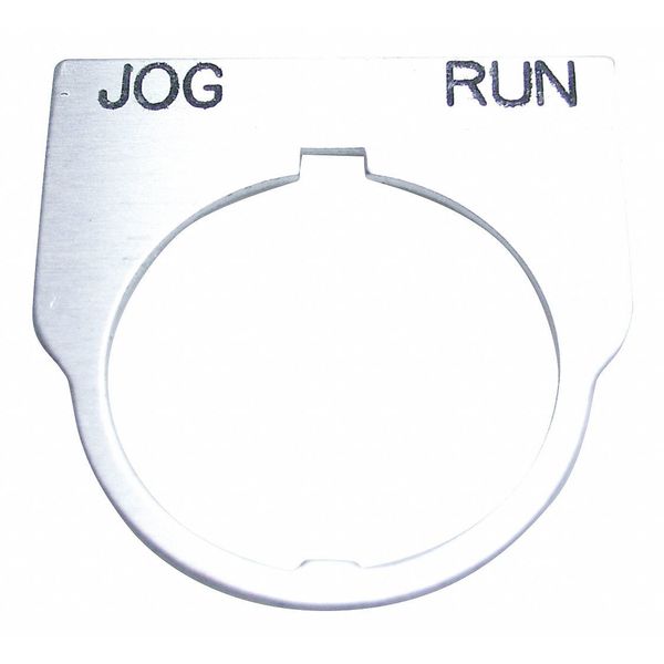 Standard Legend Plate, Jog-Run