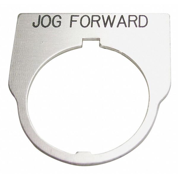 Std Legend Plate, Jog Forward