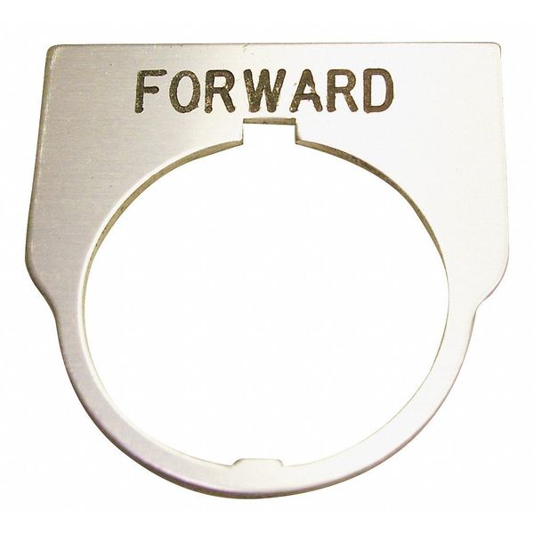 Standard Legend Plate, Forward