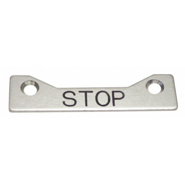 Standard Legend Plate, Stop