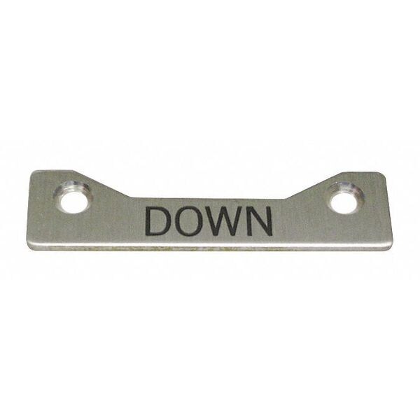 Standard Legend Plate, Down