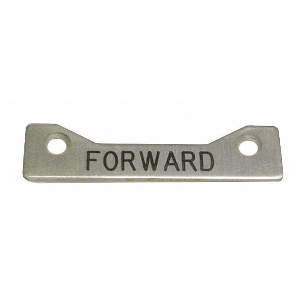 Standard Legend Plate, Forward