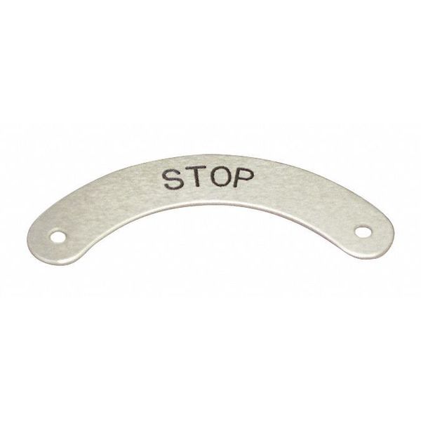 Standard Legend Plate, Stop