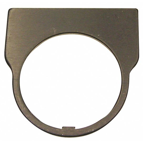 Blank Legend Plate, Black