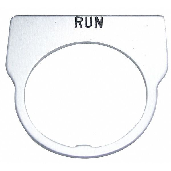 Standard Legend Plate, Run