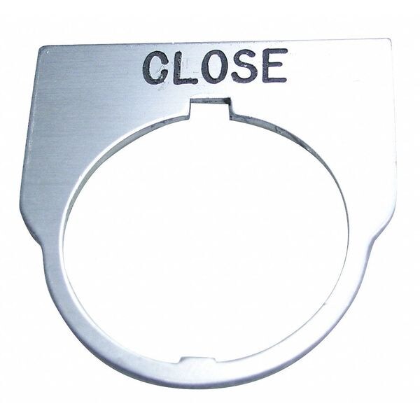 Standard Legend Plate, Close