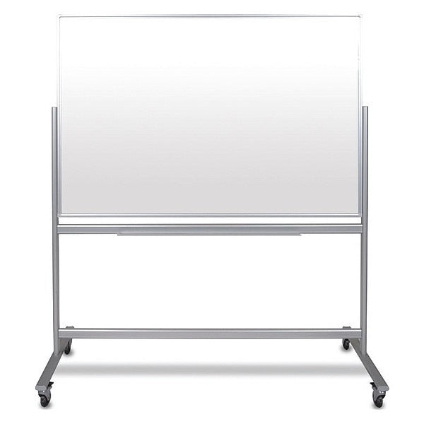 Glass Dry Erase Board, Magnetic Reversible
