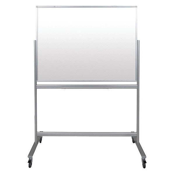 Glass Dry Erase Board, Magnetic Reversible