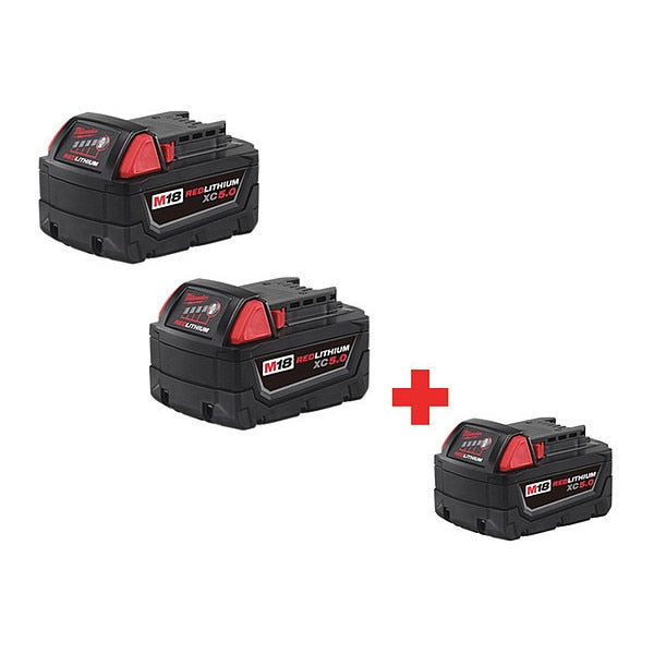 Battery Pack, Li-Ion, 5.0Ah, 18.0V