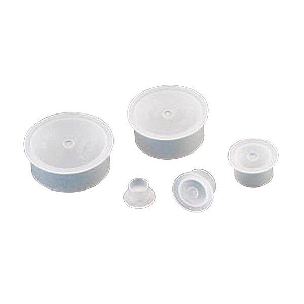 Push-On Metric Cap, Plastic, PK600, Max. Diameter: 1.083