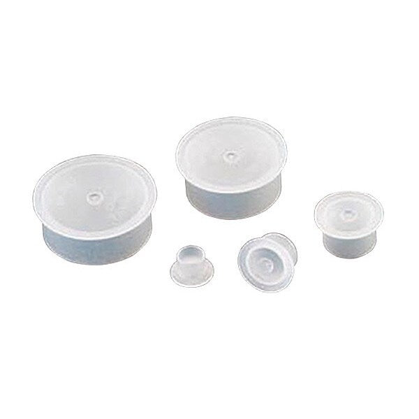 Push-On Metric Cap, Plastic, PK1000, Material: Low-Density Polyethylene