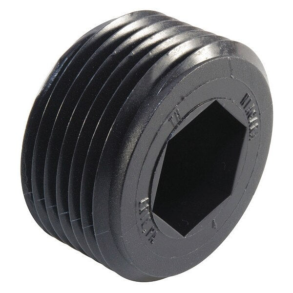 Plug, Threaded, Hex Socket, 1/16-27
