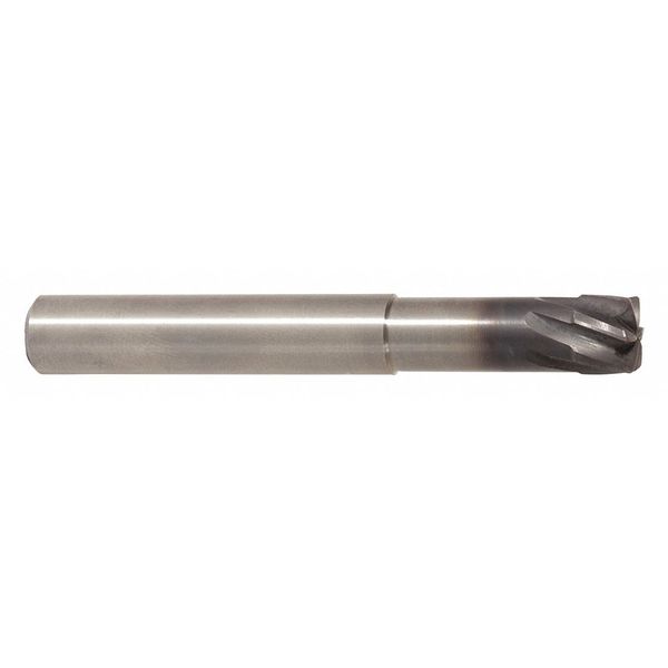 Ball End Mill, Single End, 1/2