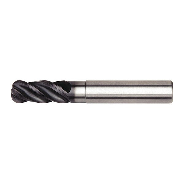 Cor Rad End Mill, 8.00mm, Carb, 1.50mm rad
