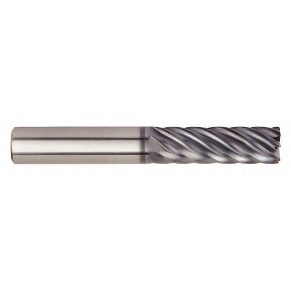 Square End Mill, Single End, Carbide, 3/4