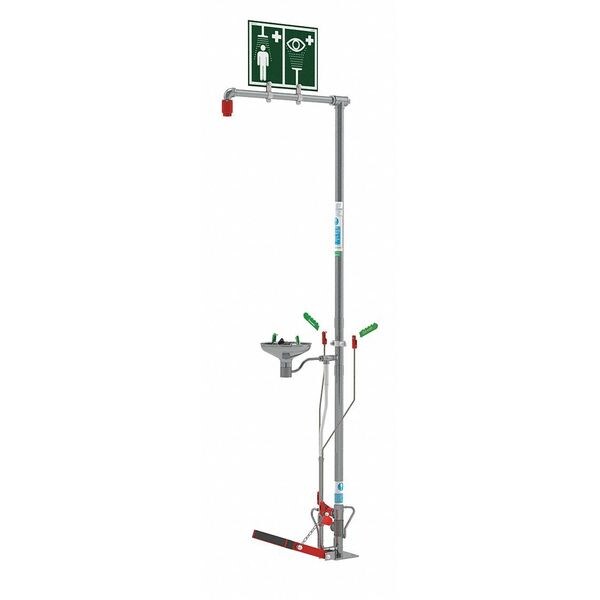 Combo Shower, Self-Draining, Floor Mount