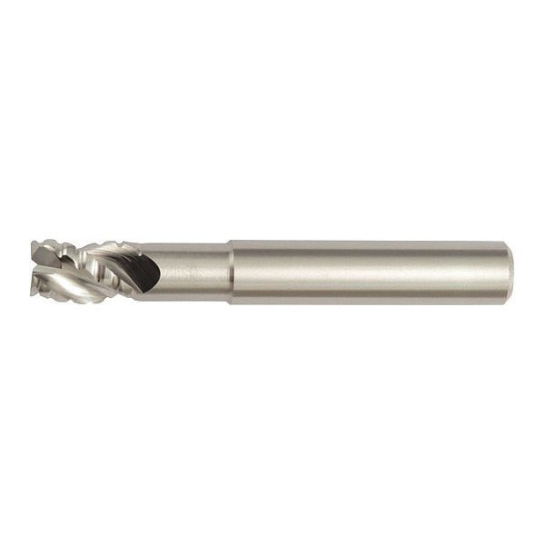 Cor Rad End Mill, 10.00mm, Carb, 0.50mm rad