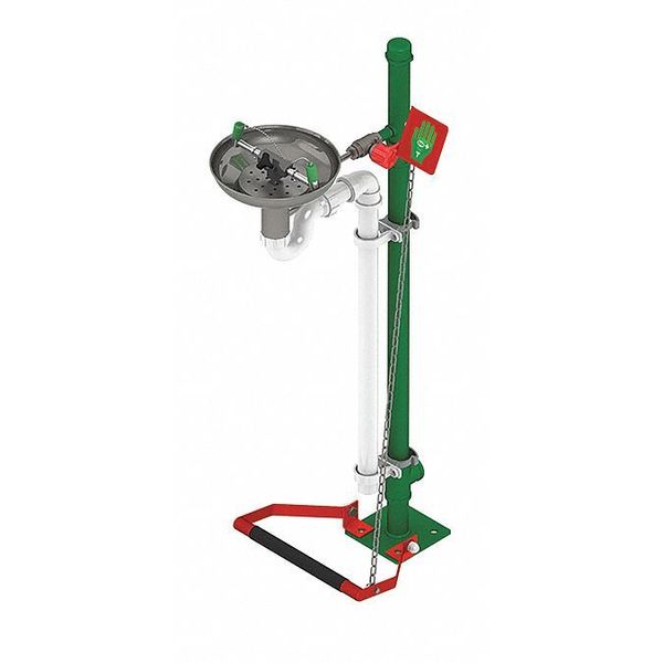 Pedestal Mounted Eyewash Station Stainless Steel
