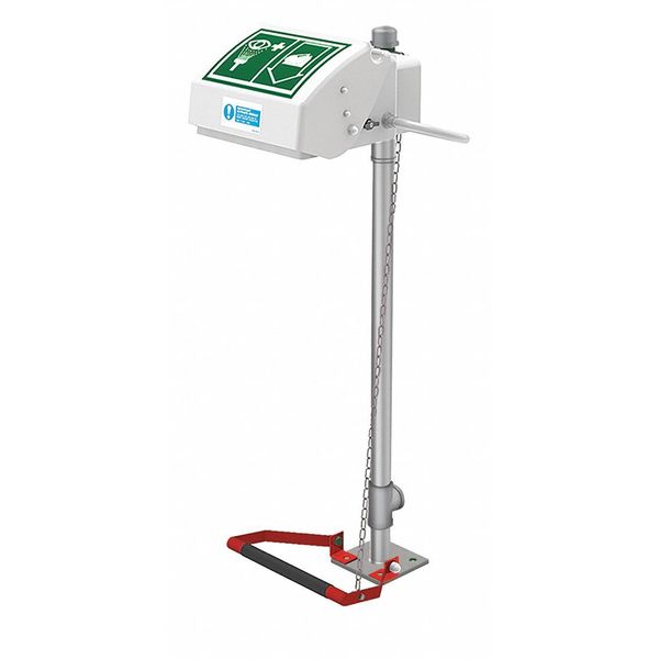 Pedestal Mounted Eyewash Station ABS Plastic