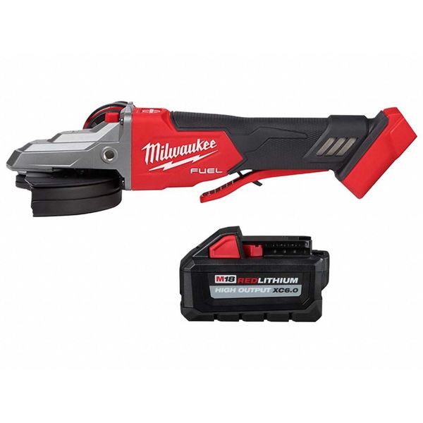 Grinder and Battery, Flathead, 18V DC