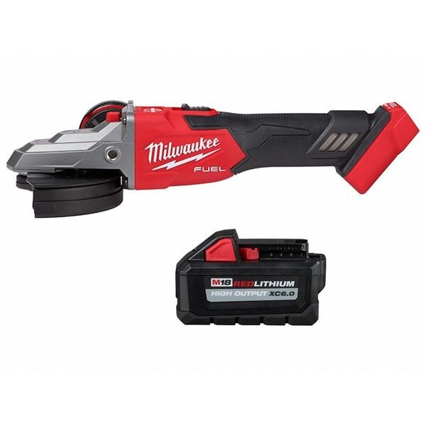 Grinder and Battery, Flathead, 18V DC
