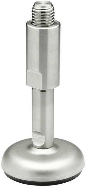 Level Foot, Swivel Stud, M12, 2-31/41 in.