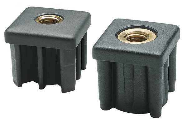 Tube End Caps, 1008 lb., Black